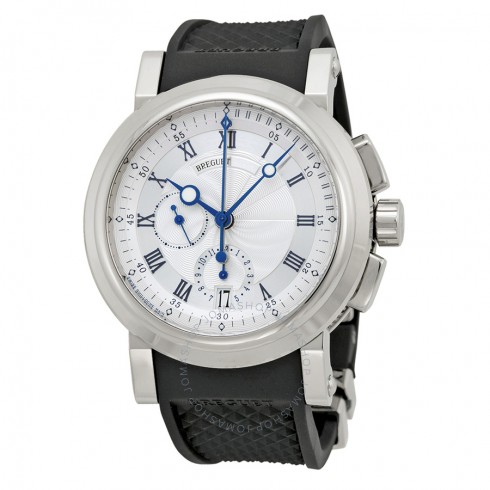 replica-breguet-marine-silver-dial-black-rubber-18kt-white-gold-mens-watch-5827bb125zu-5827bb125zu