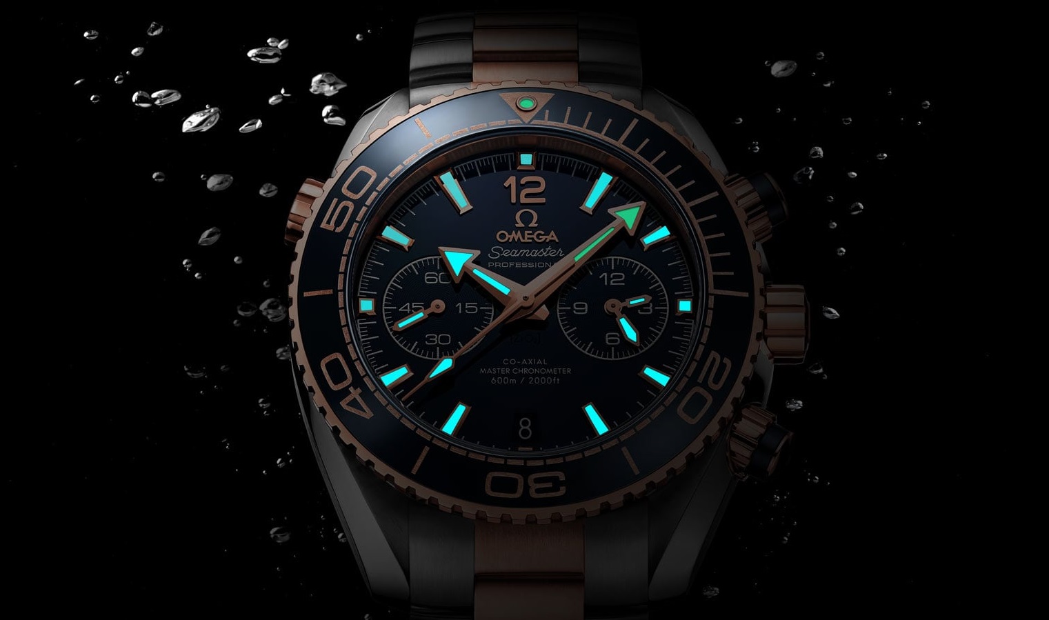 Replica Omega Seamaster Planet Ocean 600M night