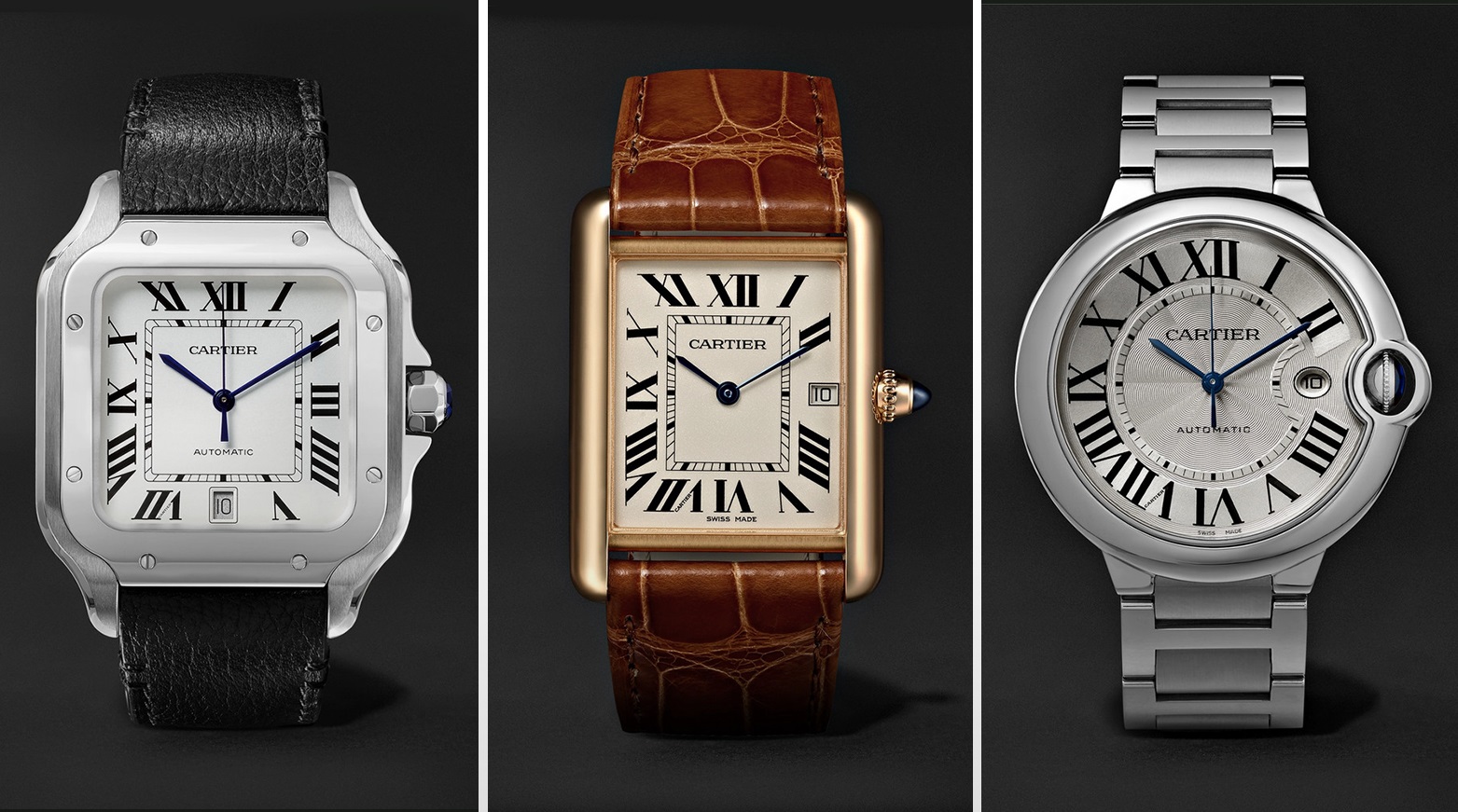 Replica Respectable Watches Cartier