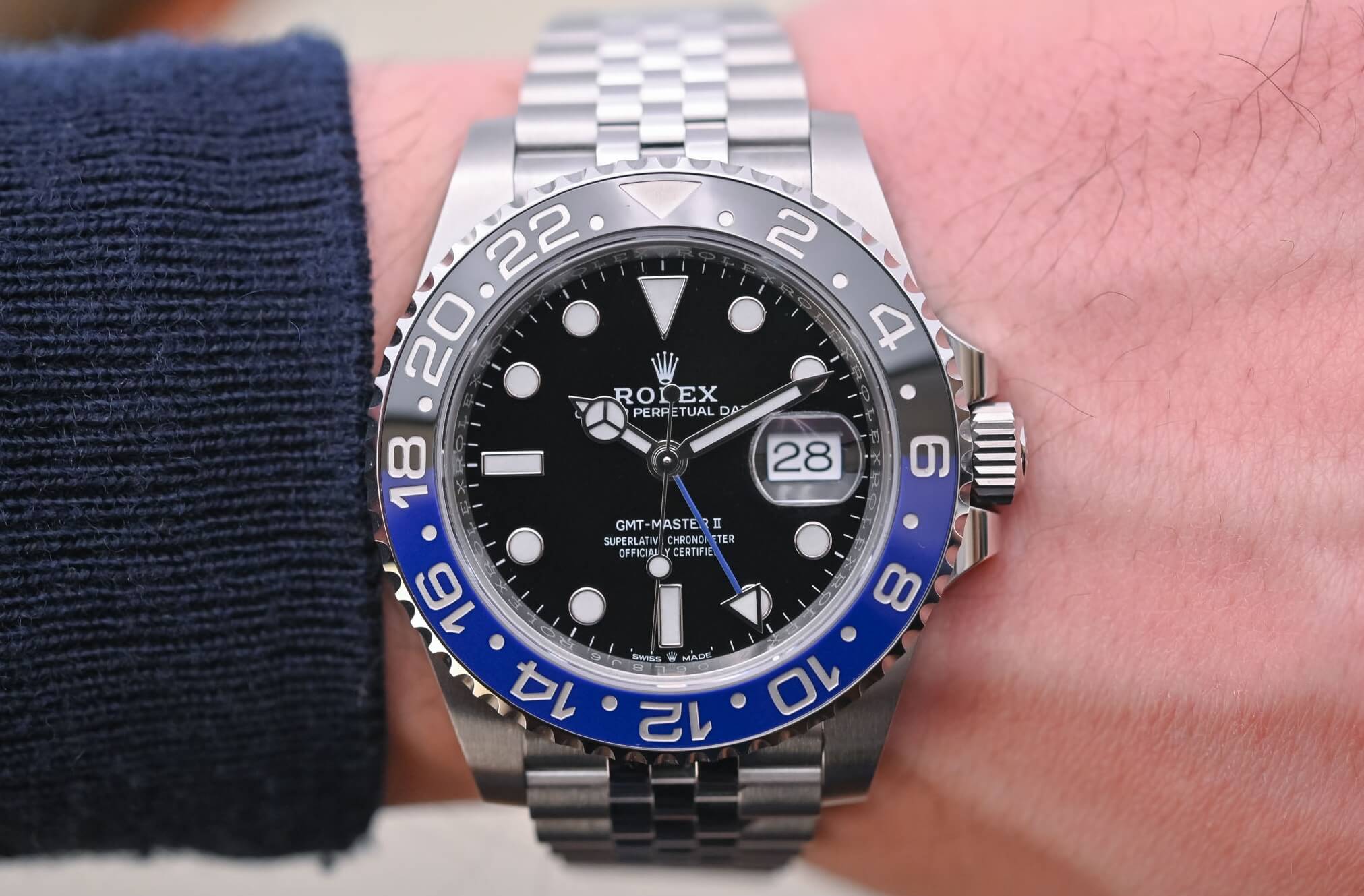 Rolex GMT—Master II 126710BLNR Replica