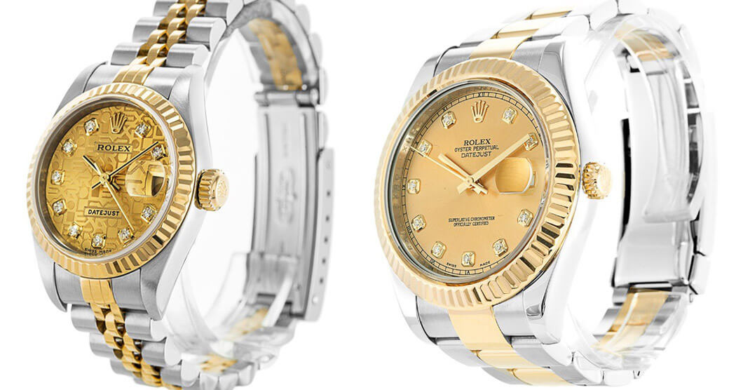 Replica Rolex Datejust 79173 vs Datejust II 116333