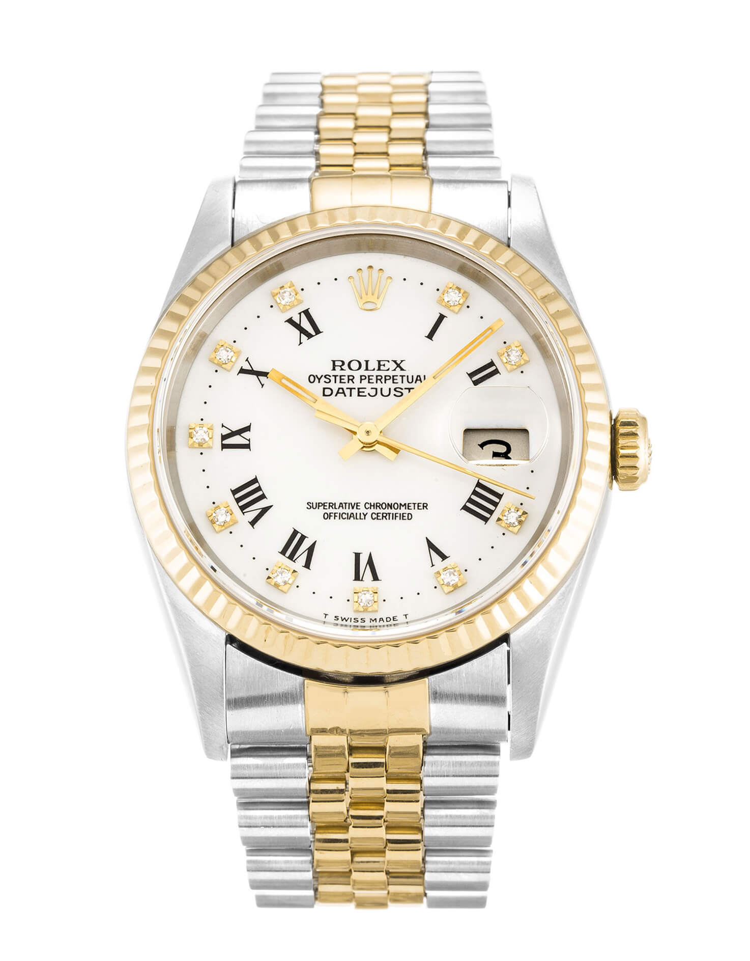 Replica Rolex Datejust 16233 White Dial